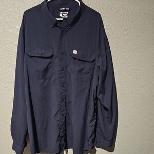 Carhartt Navy Relaxed Fit Shirt